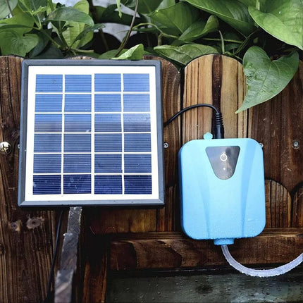 Solar Powered Water Pond Filter Pump Fish Tank Pool Aerator Air Pump Oxygenator