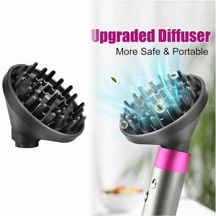 Upgraded Diffuser for Dyson Airwrap Attachments Diffuser Nozzle Converting Tool Grey