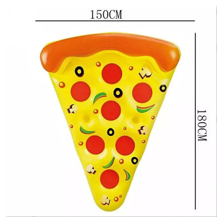 Giant Inflatable Float Pizza PVC Pool Floating Raft Water Float 180 x 150CM