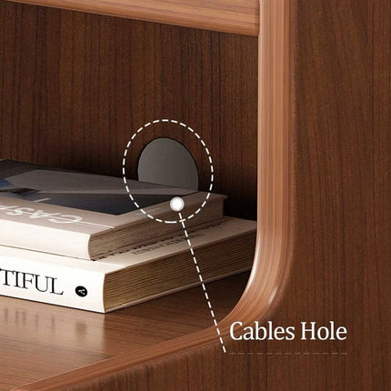 Super-Slim Nightstand Bedside Table Bedroom Drawers End Table Cabinet Storage