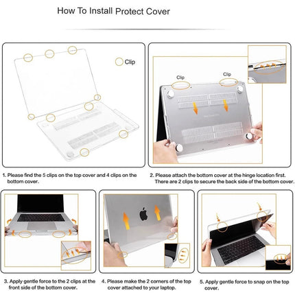 For MacBook Pro 16 inch Case Cover M4 M3 M2 A3403 A3186 A2991 A2780 A2485 2025