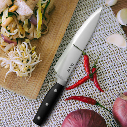 14Pcs Kitchen Knife Set Wooden Block Professional Stainless Steel Chef knife
