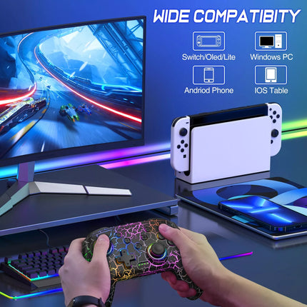 Wireless Pro Controller For Switch Gamepad Joystick Joypad Remote