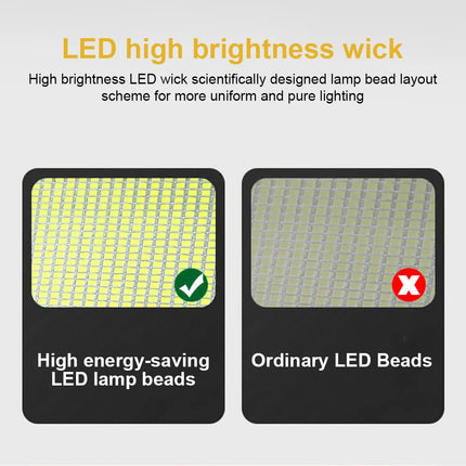 340 LED Solar Power Outdoor Garden Spot Light Flood Lamp Security Wall Light