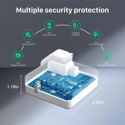 96W USB-C Power Charger Adapter MacBook Pro 16 15 M1 M2 Type C Charging Cable