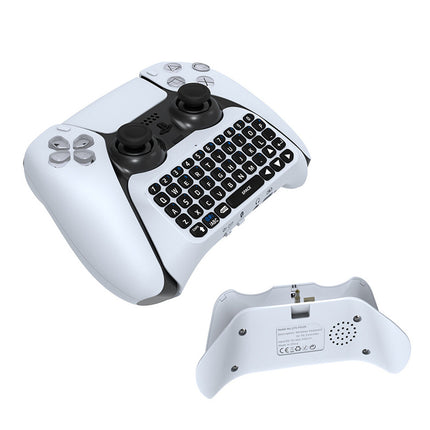 Wireless Bluetooth External Keyboard with Speaker For PS5 Game Handle Controller