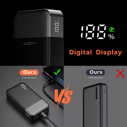 Power Bank 20000mAh 45W Fast Charger External Battery Battery For Mobile Phone