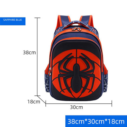 Kids Boys 3D Spiderman Backpack Children Travel Rucksack School Bag Bookbags