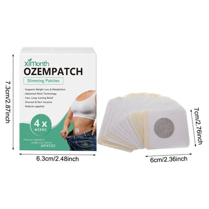 150PCS Herbal Healthy Detox Slimming Belly Pellet Weight Loss Patch