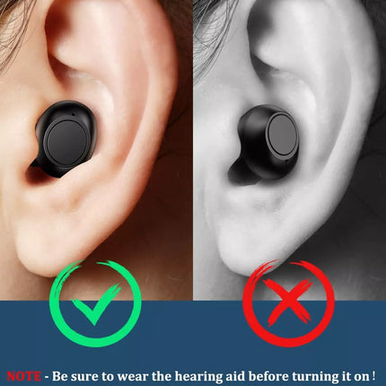Digital Hearing Aids Noise Cancelling 16 Channel Severe Loss Sound Amplifier ITE