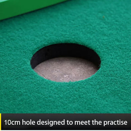 3M Golf Putting Mat Practice Training Indoor Outdoor Portable Slope Balls Grass
