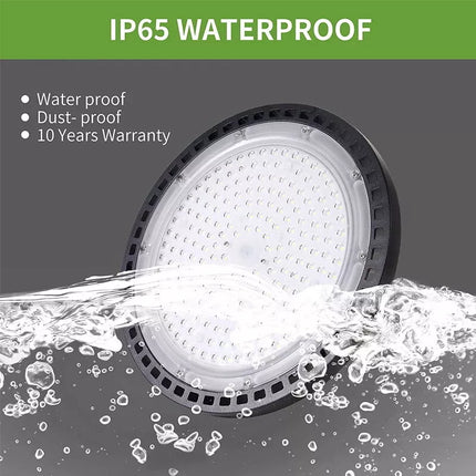 High Bay LED Light 200W UFO Industrial Shed Warehouse Factory Farm Gym