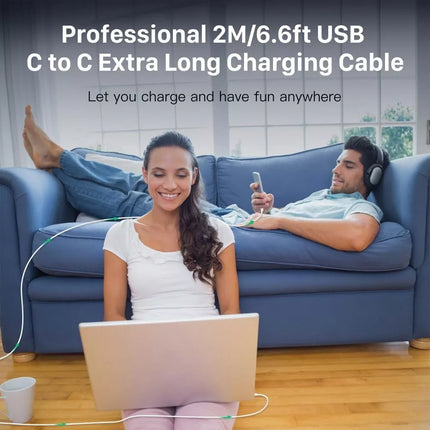 96W USB-C Power Charger Adapter MacBook Pro 16 15 M1 M2 Type C Charging Cable