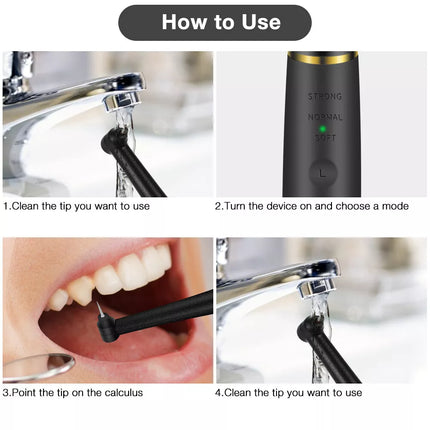 Electric Ultrasonic Tooth Stains Dental Scaler Tartar Calculus Plaque Remover