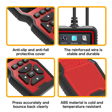 OBD2 Diagnostic Scanner V519 Full Car Diagnostic Code Reader & Clear Faults Tool
