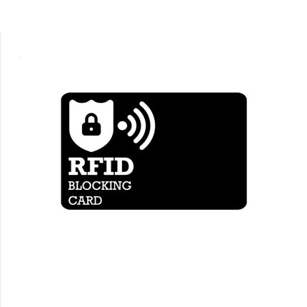 10PCS RFID Blocking Cards Contactless ID Credit Debit Card Blocker Protector