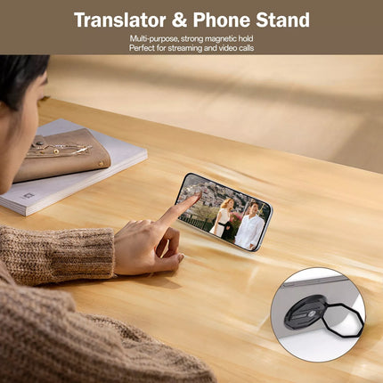 Mosstalk AI Voice Recorder Notetaker Language Translate Device Translation
