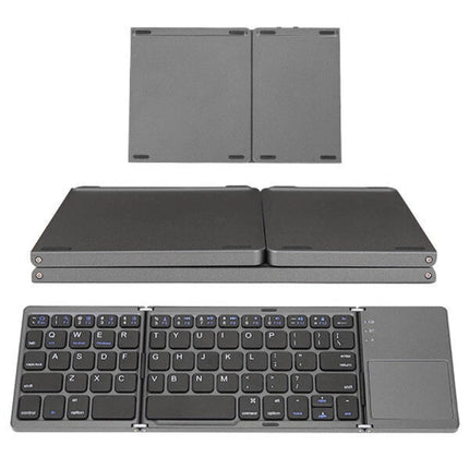 Folding Bluetooth Keyboard Touchpad Wireless Keypad for Windows Android Phone