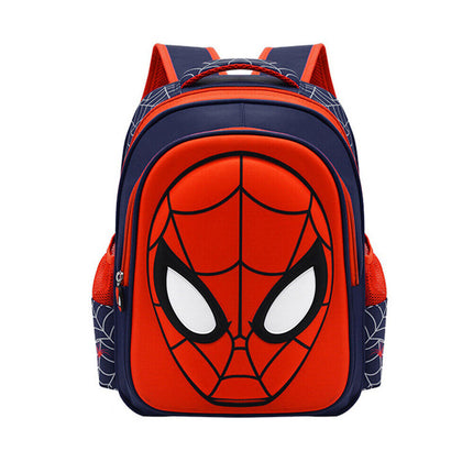 Kids Boys 3D Spiderman Backpack Children Travel Rucksack School Bag Bookbags