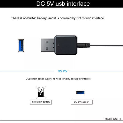2in1 USB Bluetooth5.0 Transmitter Receiver Audio Adapter AUX 3.5mm TV PC Speaker