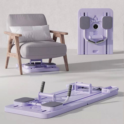 Purple Abdominal Exercise Board Push Up Board Pilates Reformer Set Fitness Equipment