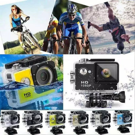 1080P 4K HD 2" Waterproof Sports Action Camera 12MP Video DVR Recorder Go Pro