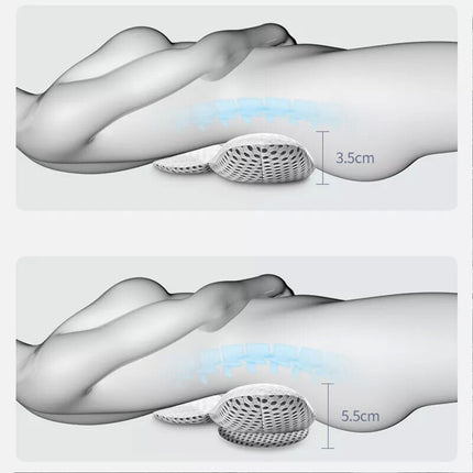 3D Lumbar Pillow Wedge Sleeping Bed Cushion Back Support Pain Relief Relaxing