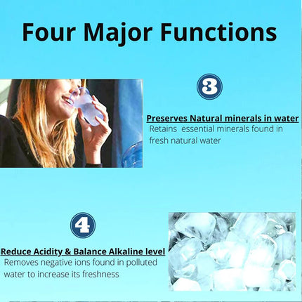 14L Water Purifier Ceramic Water Filter 8 Stages Bench Top Water Filter Carbon
