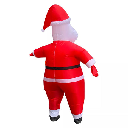 2m Inflatable Santa Claus Costume Cosplay Adult Xmas Fancy Dress Suit Party