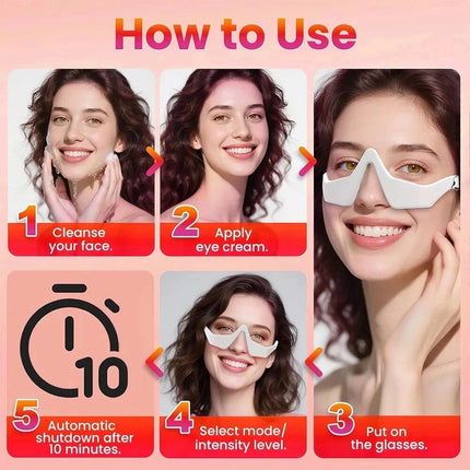 Revitaleyes Advanced Under-Eye Renewal Therapy Revital Eyes Red Light Glasses