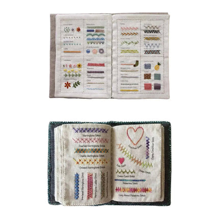 DIY Stitch Book,Embroidery Sewing Book,Embroidery Stitch Book for Beginner Adult
