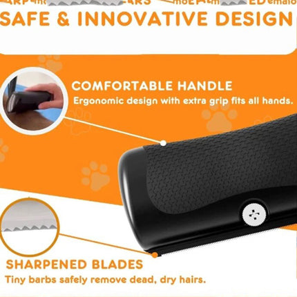 Tails Grooming Brush,Dog Groomify Shedding Tool,Cat Deshedding Comb