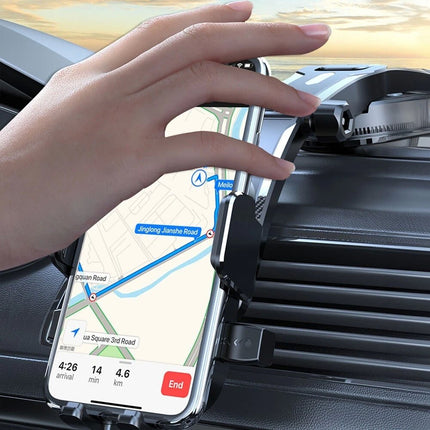 Universal 360° Car Mount Holder Phone Stand For GPS Mobile iPhone Samsung Galaxy