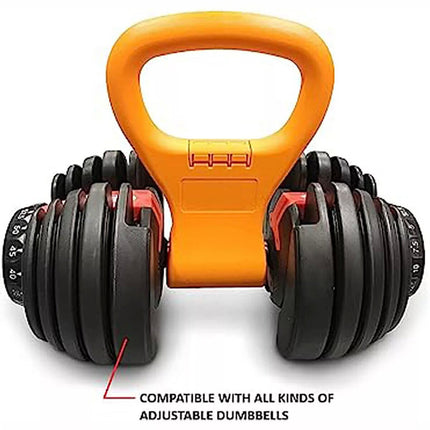 Comfortable Kettlebell Grip Adjustable Handle Clamps for Dumbbells to Kettlebell