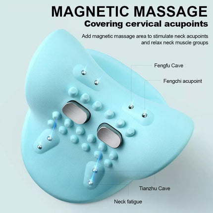 Neck Massager Shiatsu Pillow  Therapeutic Heat Massage for Pain Relief and Relaxation