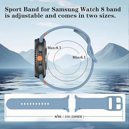 For Samsung Galaxy Watch 8 Bands 40mm 44mm Classic 46mm Wristwatch Band Strap