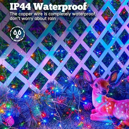 IP44 Waterproof 30m/50m String Lights Outdoor Indoor Yard Christmas Light Fairy