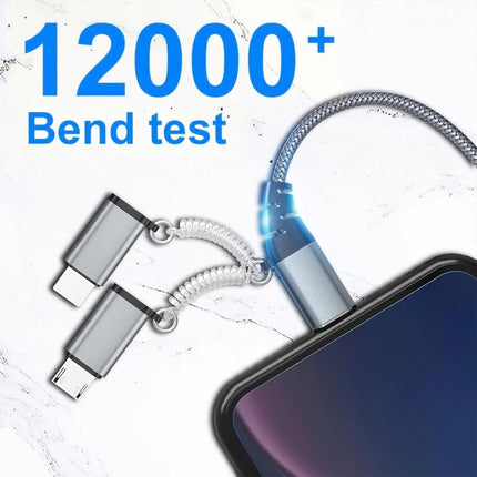 All in one USB Charging Cable Typc C Micro Data Charger Cable iPhone Samsung