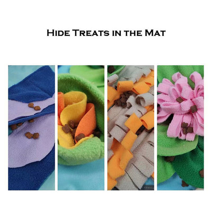 Pet Snuffle Mat Dog Puppy Slow Feeding Interactive Training Machine Washable