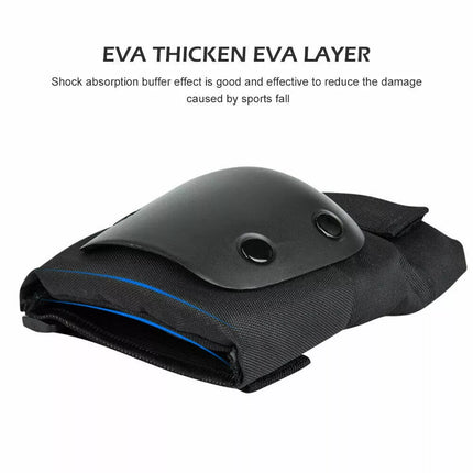 Adult Children Knee/Elbow Pads Protective Gears for Skateboard Cycling Scooter L