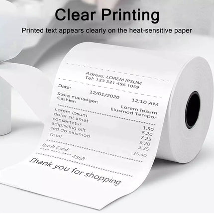 100 Bulk Rolls 57x38mm Premium  Thermal Paper Cash Register Receipt Rolls