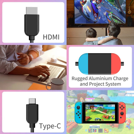 Nintendo Switch 1 Dock USB-C HDMI Mini Travel TV Connector Controller Charger