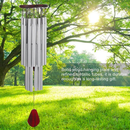 Outdoor Wind Chimes Chapel Bell Garden Home Decoration Deep Tone Hanging Decor