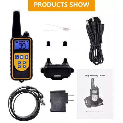 Anti Bark Electric Shock Dog Pet Training E-Collar Obedience Remote Control