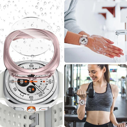 For Samsung Galaxy Watch Ultra 47mm Case Screen Protector Face Cover Smart Rose Gold