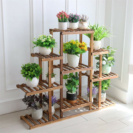 Heavy Duty Wide & Large Plant Stand Indoor Outdoor Planter Flower Holder Shelf