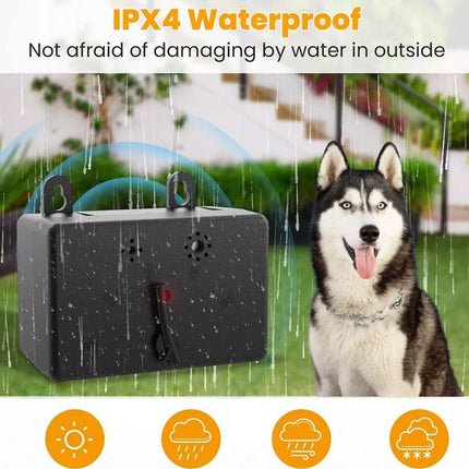 Outdoor Anti Bark Device Ultrasonic Dog Barking Control Stop Repeller Trainer