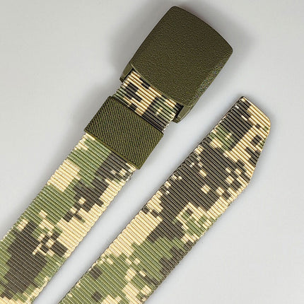 Mens Tactical Belt Nylon Heavy Duty Army Waist Strap Military Waistband Army Green