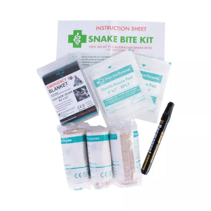 Premium Snake Bite First Aid Kit ARTG Registered Survival Bag Family Car Camping