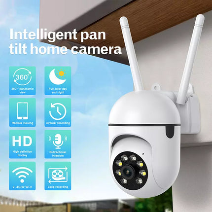 360° Security Camera System Outdoor Home Wifi Night Vision Cam 1080P HD Wireless